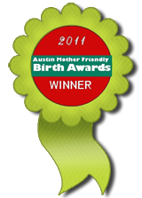 Austin Birth Awards 2011 Winner Ribbon