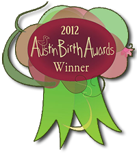 Austin Birth Awards 2012 Winner Ribbon