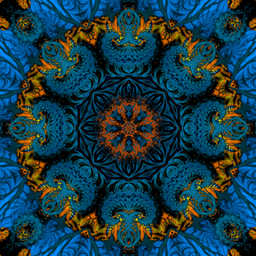 Blue Fractal